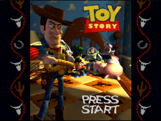 Toys title screen for Super Nintendo